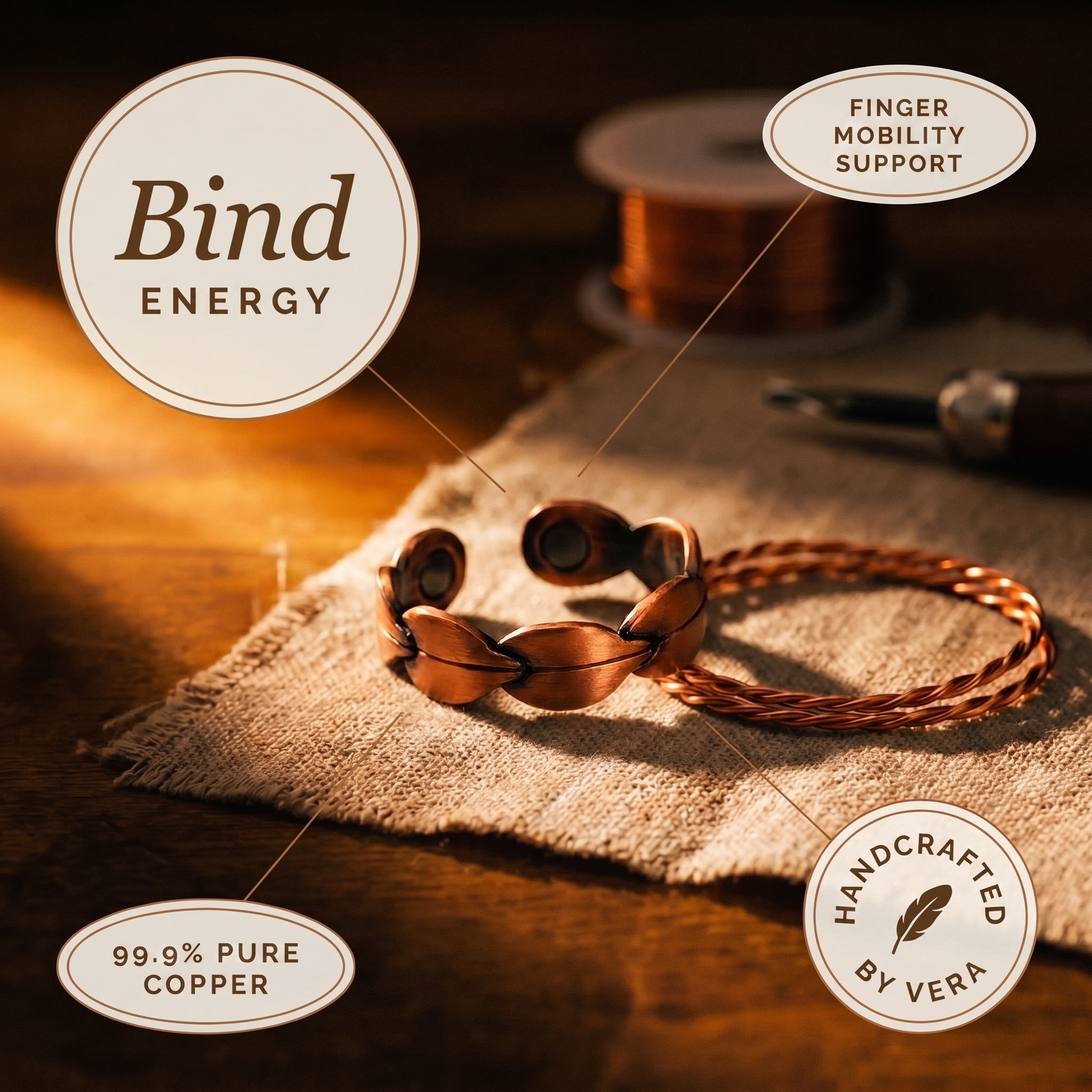 Smith's Bind Copper Ring