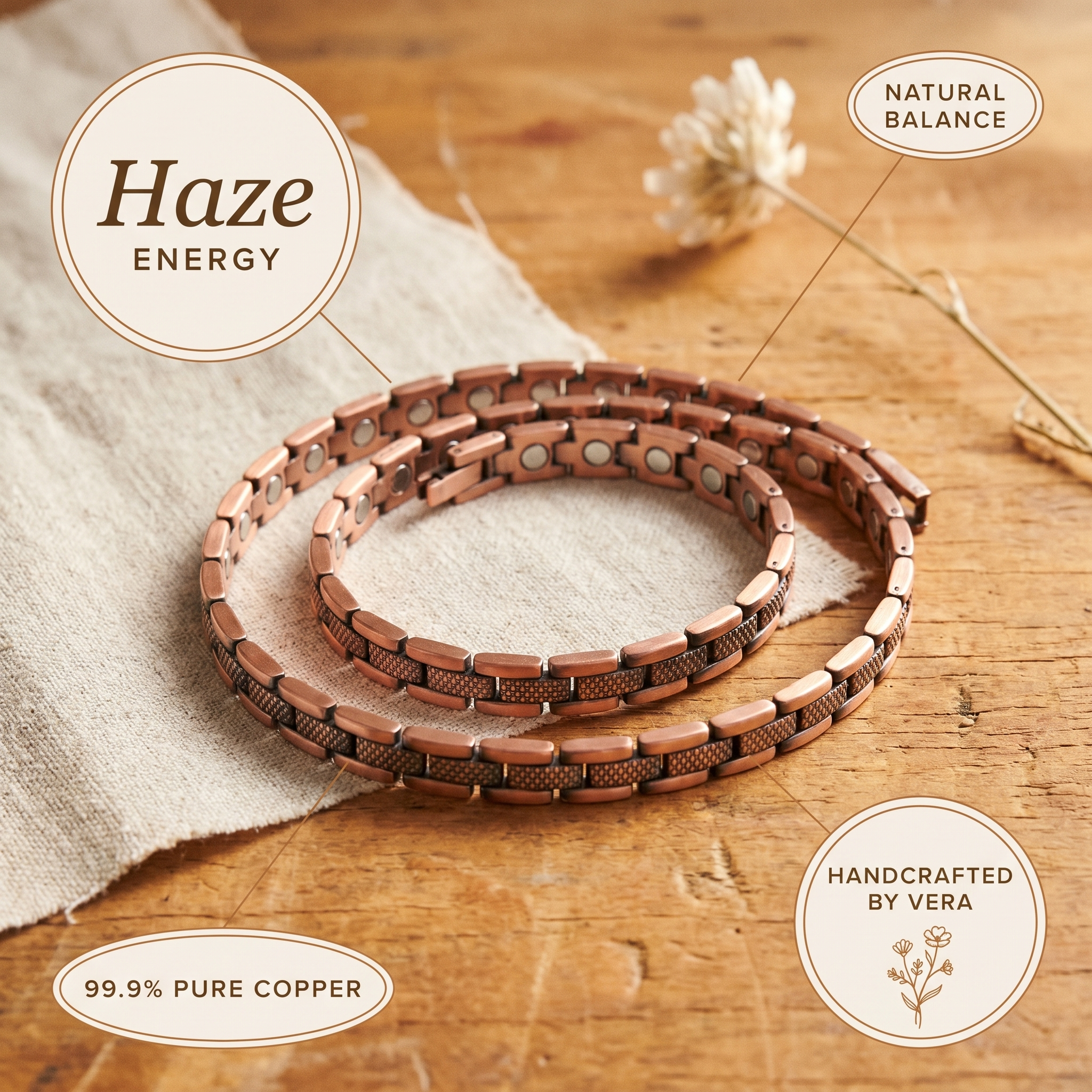 Smith's Haze Copper Necklace