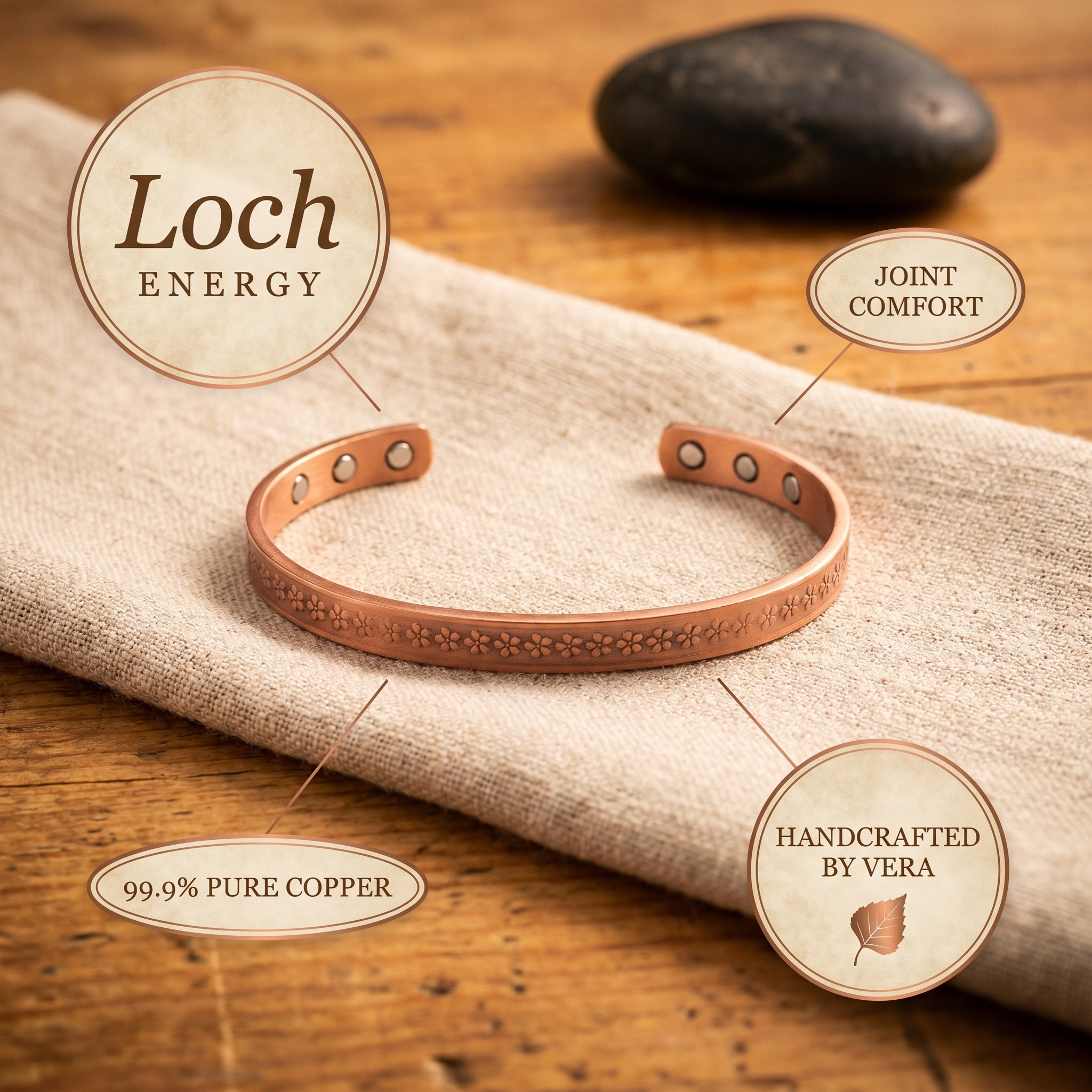 Smith's Loch Copper Bracelet