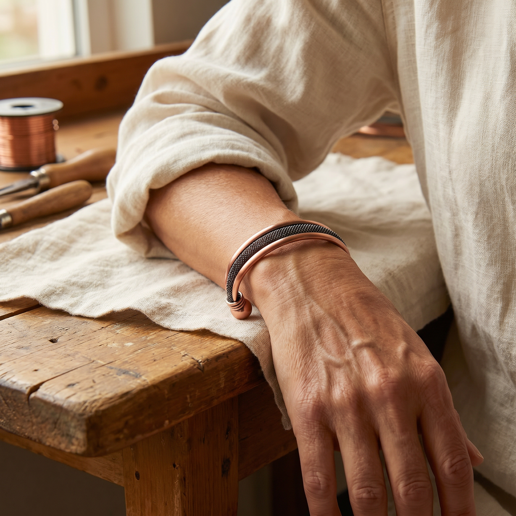 Smith's Cairn Copper Bracelet