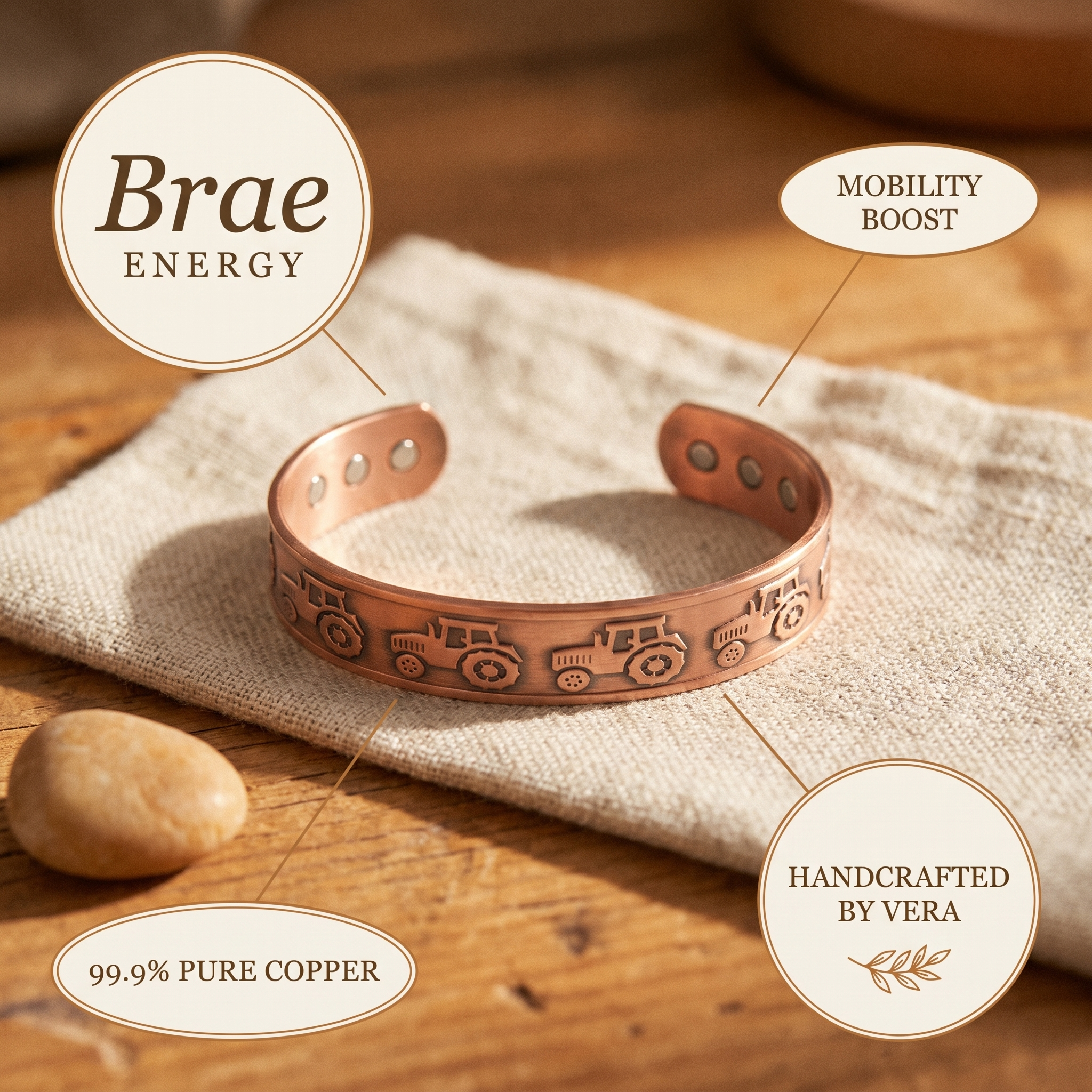 Smith's Brae Copper Bracelet