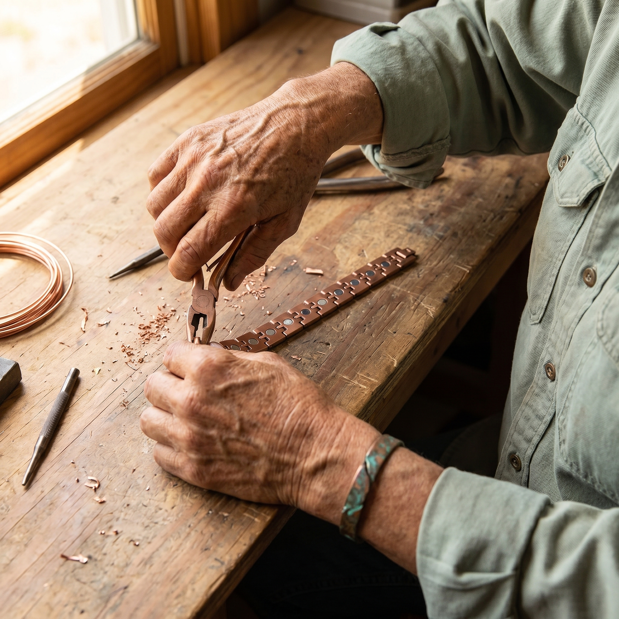 Smith's Pike Men's Copper Bracelet