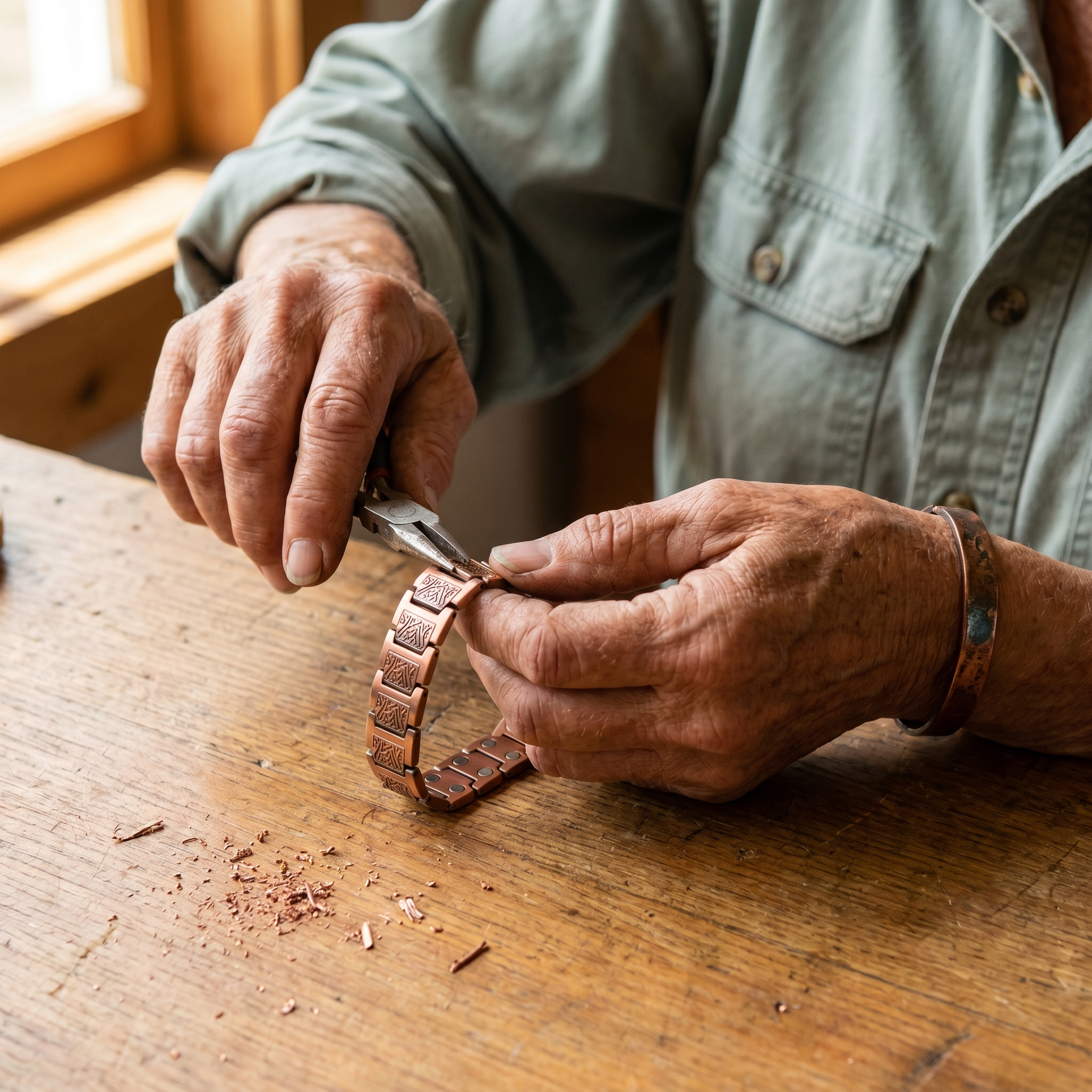 Smith's Glen Men's Copper Bracelet