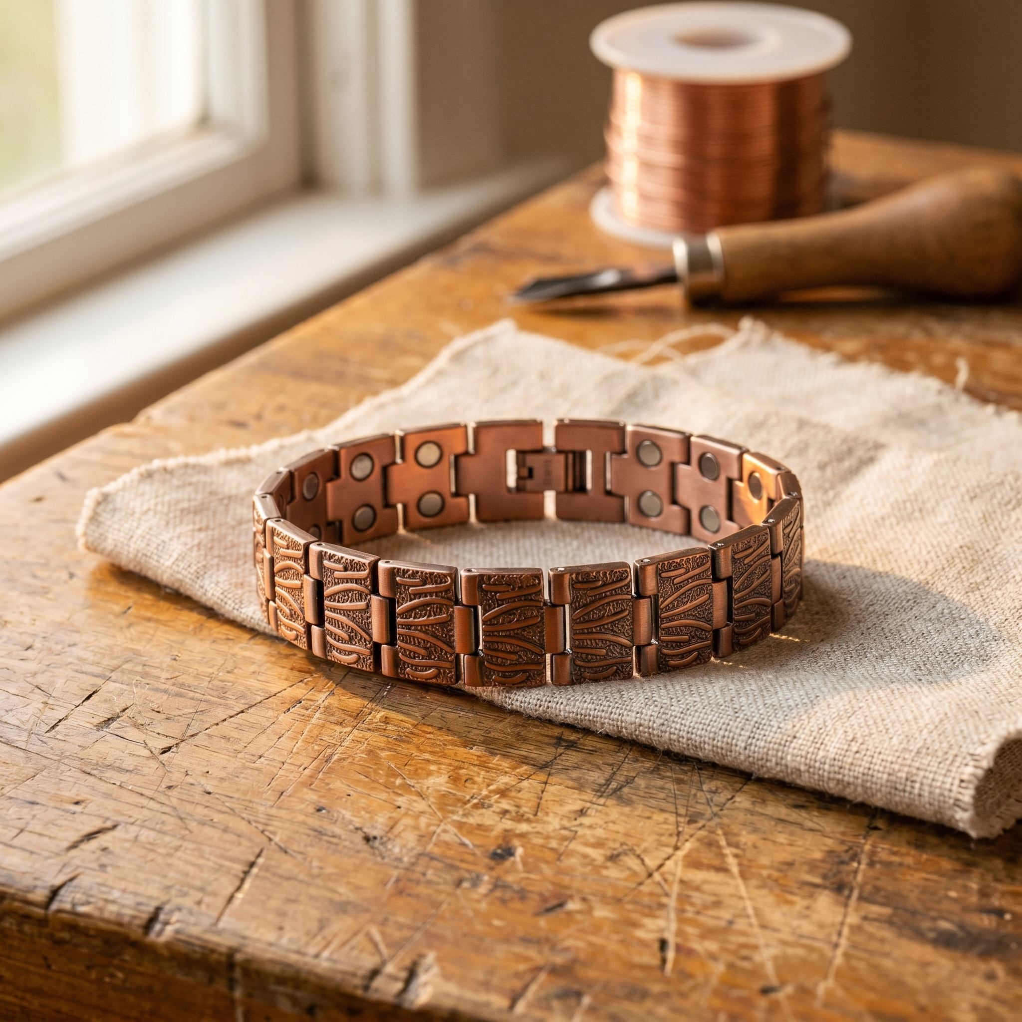 Smith's Grit Men's Copper Bracelet