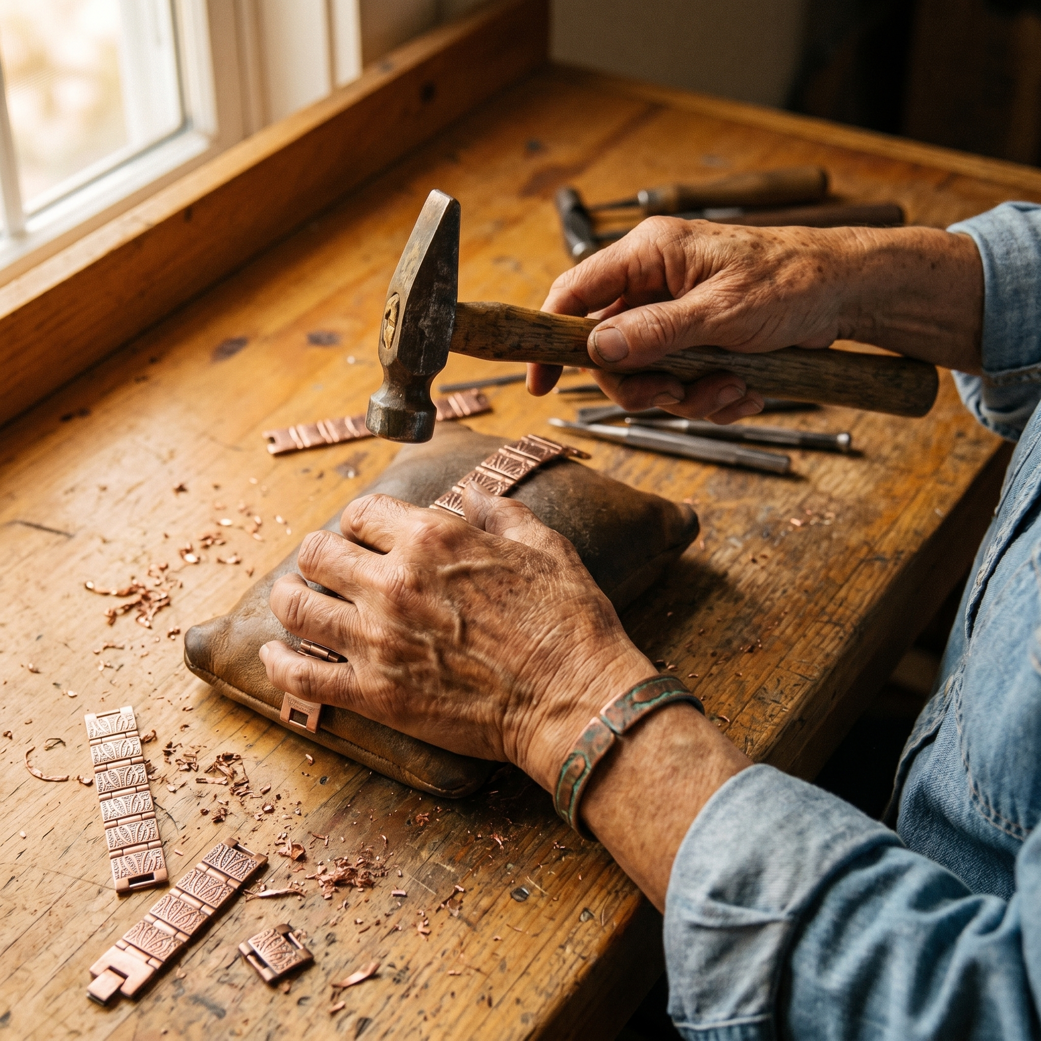 Smith's Grit Men's Copper Bracelet