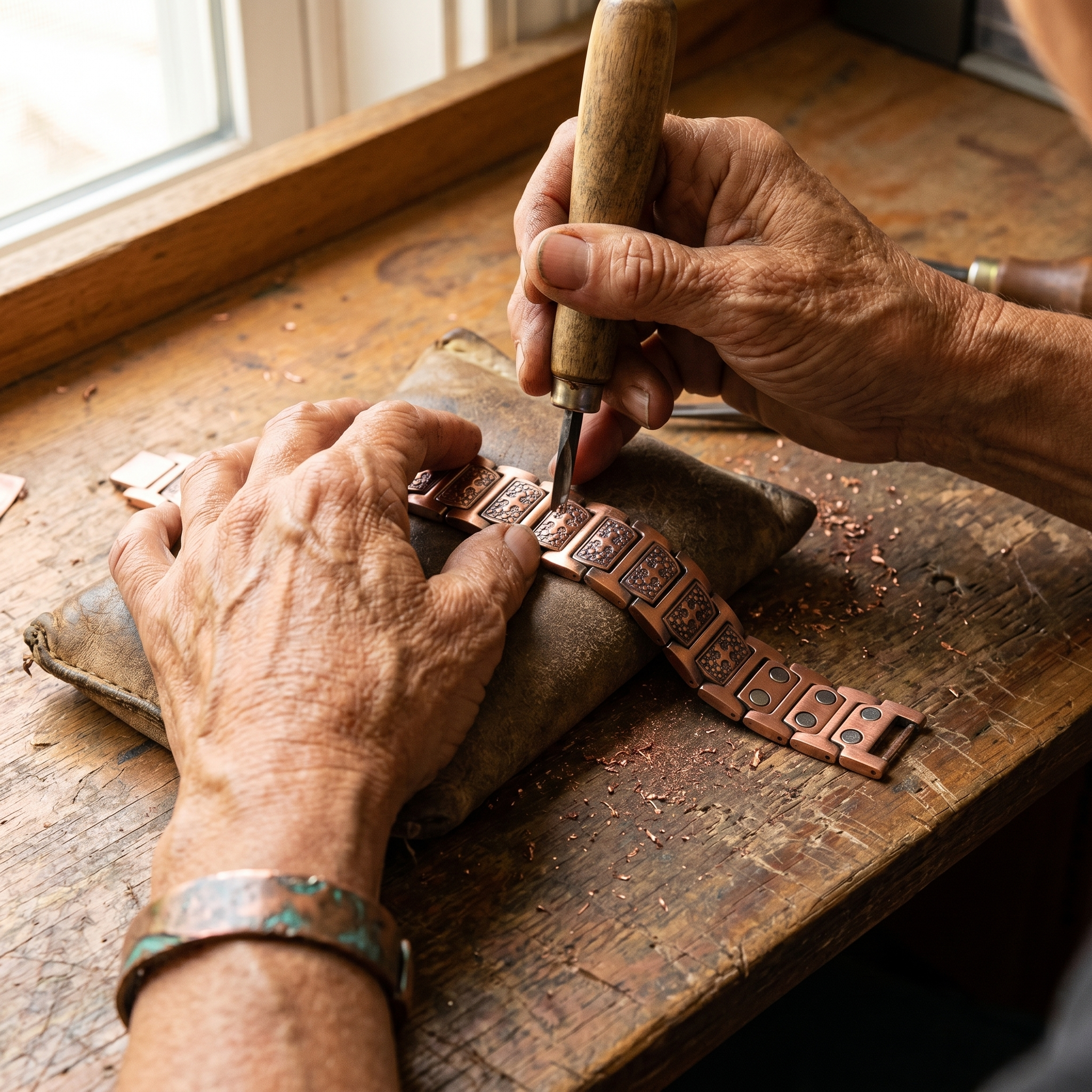 Smith's Gale Men's Copper Bracelet
